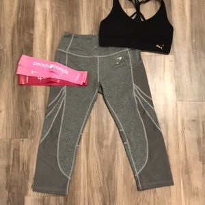 Mesh Crop Gymshark Leggings
